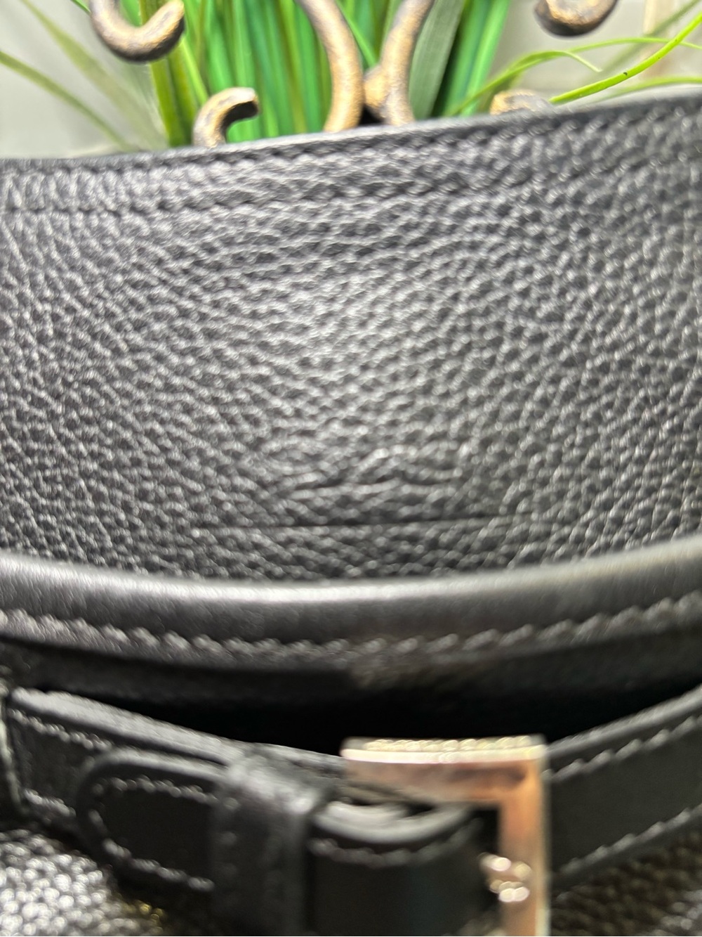 β¨ Longchamp Vintage Black Pebbled Leather Hobo Shoulder Bag France Classic Y2K β¨ - Picture 3 of 11